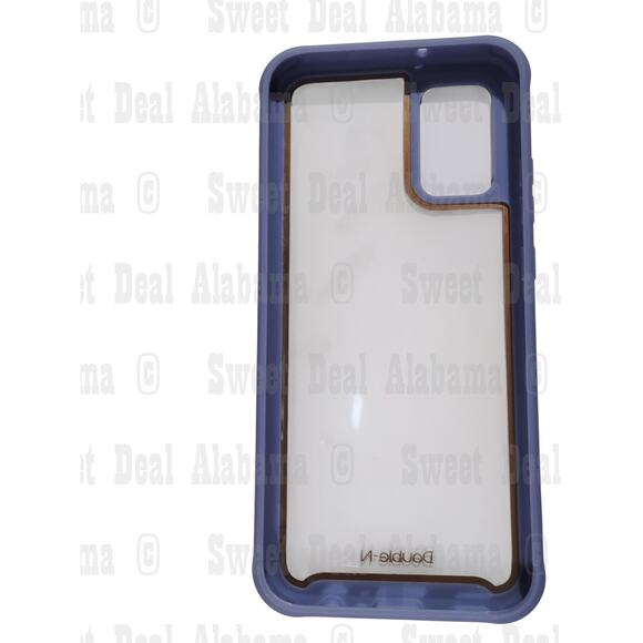 Double-N Cellphone Case For Samsung Galaxy A02 w/ Screen Protector (Purple) - Picture 3 of 8